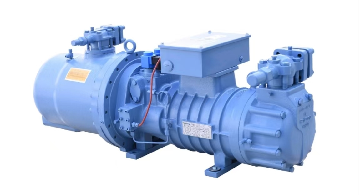 Últimos blogs da empresa sobre Compressor de refrigeração a parafuso: princípio de funcionamento, estrutura e ciclo de compressão
