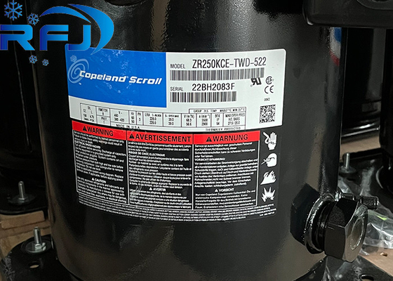 comprar Compressor ZR250KCE-TWD-522 do rolo da série 20.8HP Copeland do ZR online manufacture