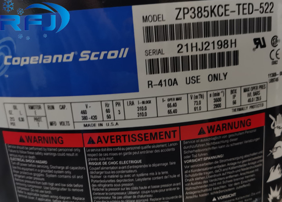 comprar ZP385KCE-TWD-522 Copeland Scroll Compressor Refrigerador para ar condicionado 3Fase online manufacture