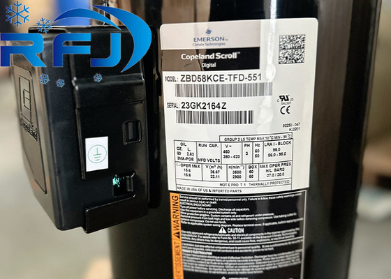 comprar Compressor de refrigeração Copeland série ZBD 8HP ZBD58KCE-TFD-551 online manufacture