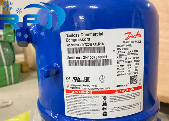 comprar Compressor de refrigeração a pistão Maneurop NTZ068A4LR1A Refrigerante R404a-R507 online manufacture