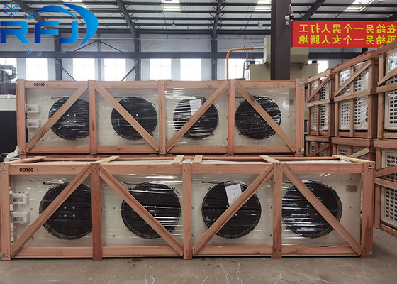comprar Evaporador de arrefecimento de ar de quatro ventiladores de série D para armazenamento a frio em grande escala online manufacture