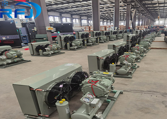 comprar Unidade de condensação semi-hermética de alta temperatura resfriada a ar de 15HP-20HP para uso comercial online manufacture