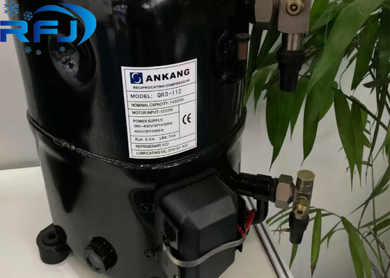comprar 5HP R404a QR3-112 Ankang Hermetic Piston Refrigeration Compressor 220-380V 3PH 50Hz ou 380-460V 3PH 60Hz online manufacture