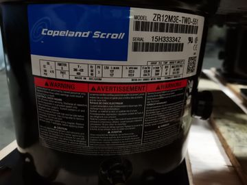 comprar Evaporador da refrigeração R404, compressores de pistão herméticos ZR12M3E-TWD-551 de Copeland online manufacture