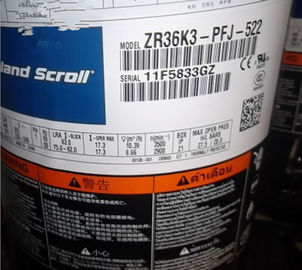 CE dos compressores R22 ZR36K3-PFJ-522 3P 1PH do rolo de 8790W Copeland/UL