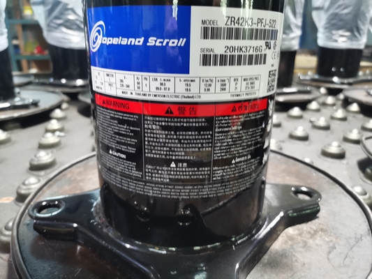Compressor ZB95KQE-TFD-550 da série de 13HP Copeland Zb para a refrigeração e o condicionamento de ar