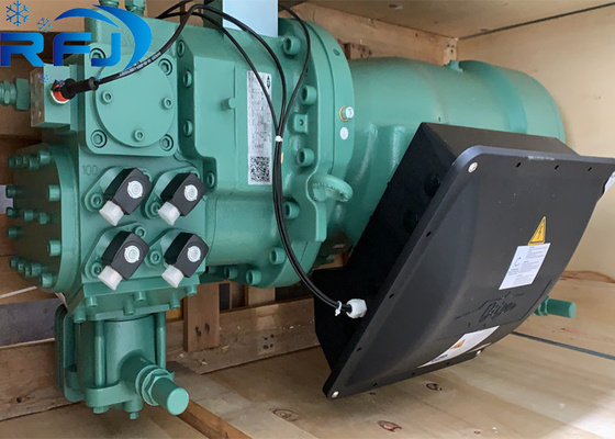 HSN8591-180 180HP R134A Refrigerador a parafuso Compressor semi-hermético de baixa temperatura 400-460V 50Hz/60Hz