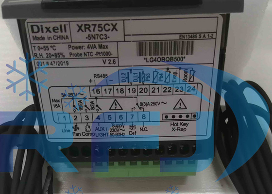 XR30CX/IR33F0ER00 Controlador digital para aplicações de refrigeração de temperatura média-baixa