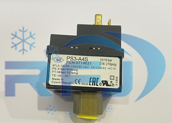 PS3-A4S PS Series Pressure Switch Pressure Controls PS3 Series com configurações de ponto de interrupção fixo