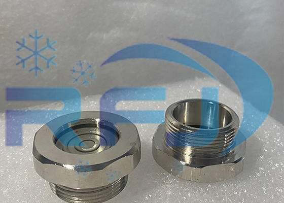 Aplicação do compressor semi-hermético SYJ-RH para vidro de visão da série R32 em aço inoxidável