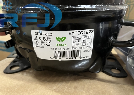 Embraco Aspera Compressor EMTE6187Z Refrigerante R134a Hermético Recíproco
