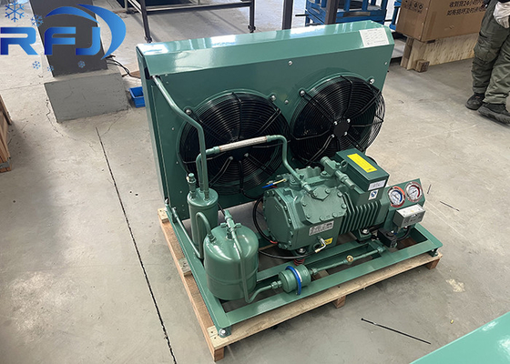 220-240V/1PH/50Hz Voltagem 2HP Unidade de condensação semi-fechada de baixa temperatura arrefecida a ar para refrigeração comercial