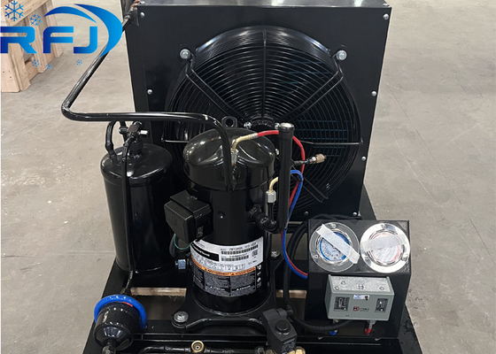 2Hp ZB15 Unidade de arrefecimento por ar de vórtice de tipo aberto para temperatura aplicável de 10 -15C e potência do condensador de 1*60-2*60