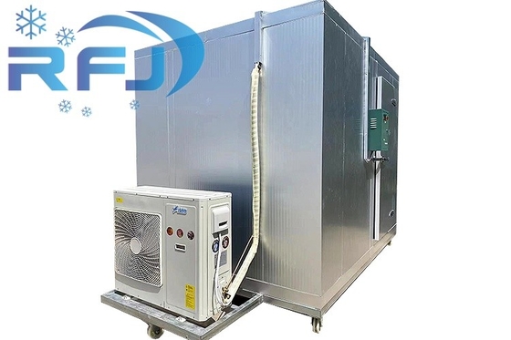 Câmara frigorífica industrial flexível para armazenagem a temperatura controlada