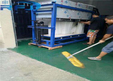 3 -10 toneladas de fabricante de gelo industrial, máquina de fatura de gelo do floco para a indústria do Seawater
