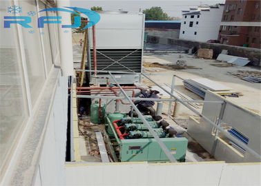 Painel industrial da isolação do sanduíche do poliuretano da sala fria do compressor do parafuso de Bitzer
