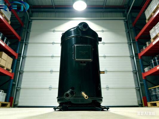 O tipo compressor 2HP cor preta refrigerada a ar da unidade de condensação ZSI06KQE-PFS-536 do condicionamento de ar