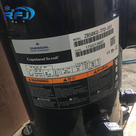 Compressor 8HP do rolo de R404a/R507 Copeland 3 fonte da alimentação CA da fase ZB58KQE-TFD-522