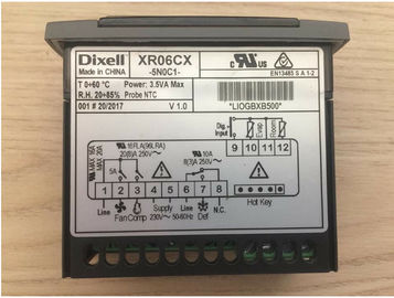 Controladores de temperatura inteligentes XR06CX-5N0C1 de Dixell Digital para o equipamento refrigerando