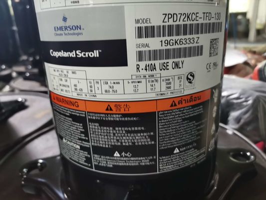 ATAC do compressor do condicionamento de ar de ZPD72KCE-TFD-130 6HP Copeland