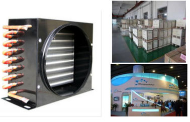 Bobina de refrigeração ar FNA-0.25/1.3 do condensador do condicionador de ar, condensador do refrigerador