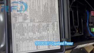 Eficiência elevada do compressor R410A do rolo de Copeland